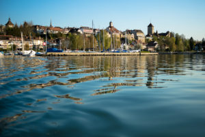 murtensee lac morat switzerland knitting retreat